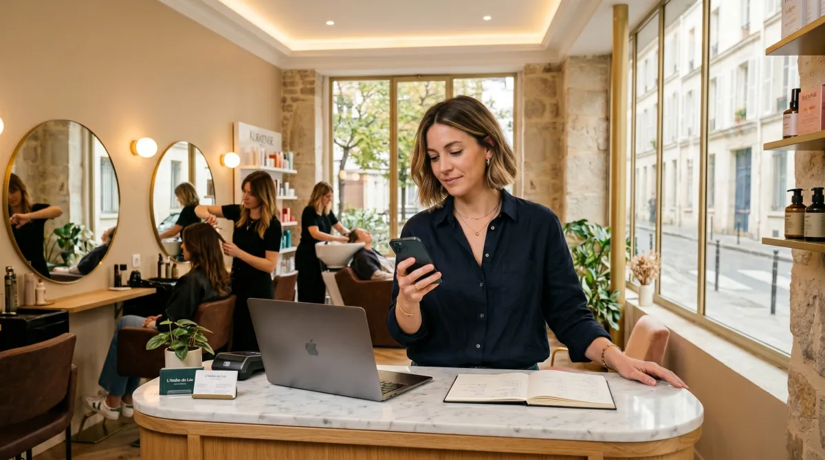 Agent IA pour Salon de Coiffure et Institut Beauté : Zéro Appel Manqué, Agenda Plein — Guide Complet 2026